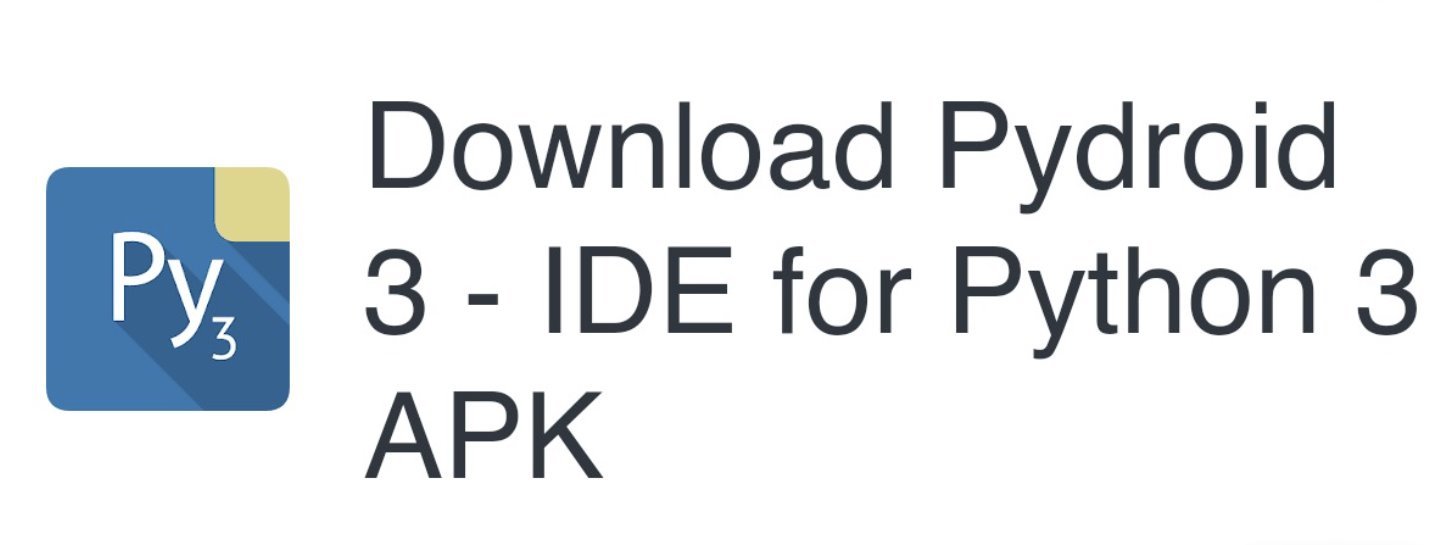 Pydroid 3 - IDE for Python 3